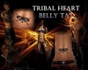 Tribal Heart Belly Tat