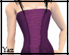 [Yaz]Purple Corset Dress