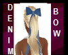 DENIM Hair Bow
