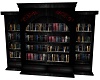 Red Velvet Book Shelves