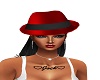 ASL Red Chic Hat