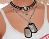 Silver Dog Tags F