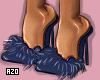 Ostrich Feathers Heels