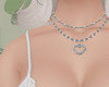 ♡pearl chain necklace