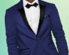 Blue Suit Jacket/Bow Tie