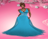 !B! Teal Gown