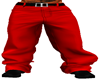 Baggy Jeans (Red)