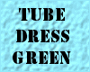 [PT] tube dress green