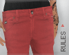 r. juvee jeans -red