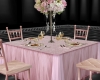 5C Pink Guest Table