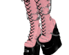 Goth Cutie Pink Boots