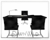 Black Office Desk