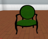 Green n Black Chair