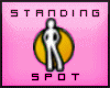 Yellow standing spot
