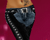 studded leather chaps