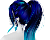 Sky Blue Ponny Hair