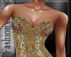 GOLD GLAMOUR GALA GOWN