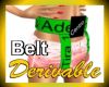 Derivable Belt