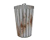 Rusty Old Garbage Can