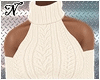 Knitted Dress creme