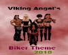 viking angel biker theme