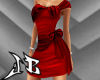 JB Red Ribboned Dress