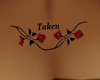 Taken Red Rose Tattoo