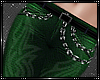 [AW] Chained Jeans Green
