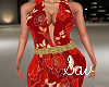 1970 Retro Pantsuit-Red