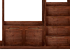 Wooden Closet Shelf