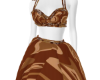 B Mini Dress Choco
