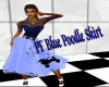 PF Blue Poodle Skirt