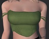 Pearls Top Green