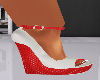 Shoes Red/White