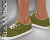 Olive Green Canvas Shoes