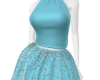 .M. Blue Diamond Dress
