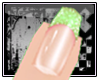 [r]GlitterNail -lime