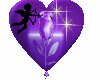 Purple Valentine Balloon