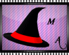 ma witch hat red
