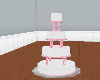 (V) Pink wedding cake
