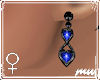 !Eros' Earrings Star Blu