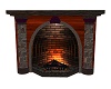 Stone Wooden Fire Place