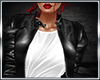 Leather coat