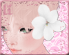 |H| White Hair Flower M