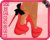 *N* Sexy Bow Heel Red