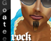ROCK Thin Beard Goldtip