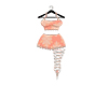 Peach Skimpy Dress