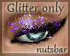 n: glitter only purple