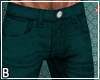 Teal Denim Jeans