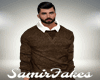 SF/Brown Sweater